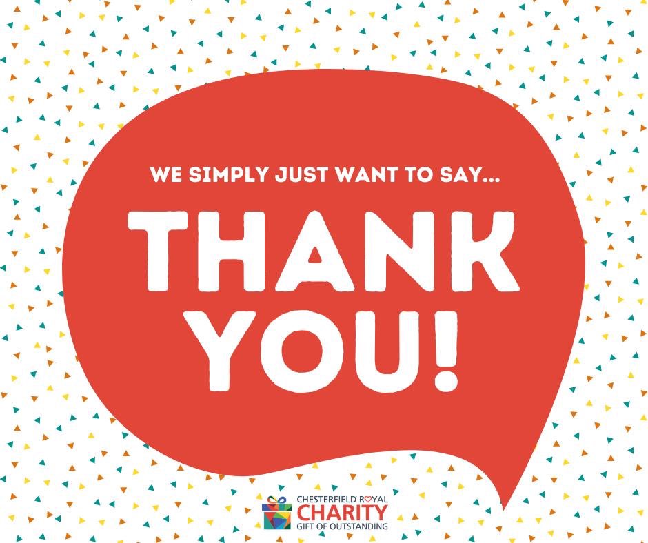 Chesterfield Royal Hospital Trust Charity tweet media