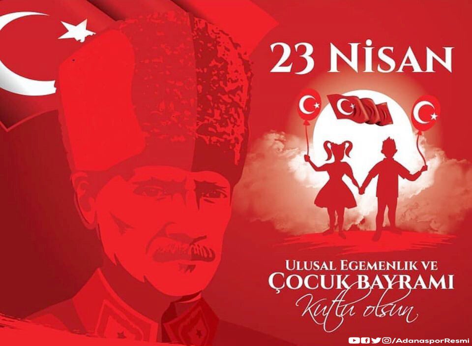 Türkiye Büyük Millet Meclisi’nin açılışının 100. yıl dönümü ve 23 Nisan Ulusal Egemenlik ve Çocuk Bayramı kutlu olsun! 🎈🇹🇷 #TBMM100Yaşında #23NisanKutluOlsun