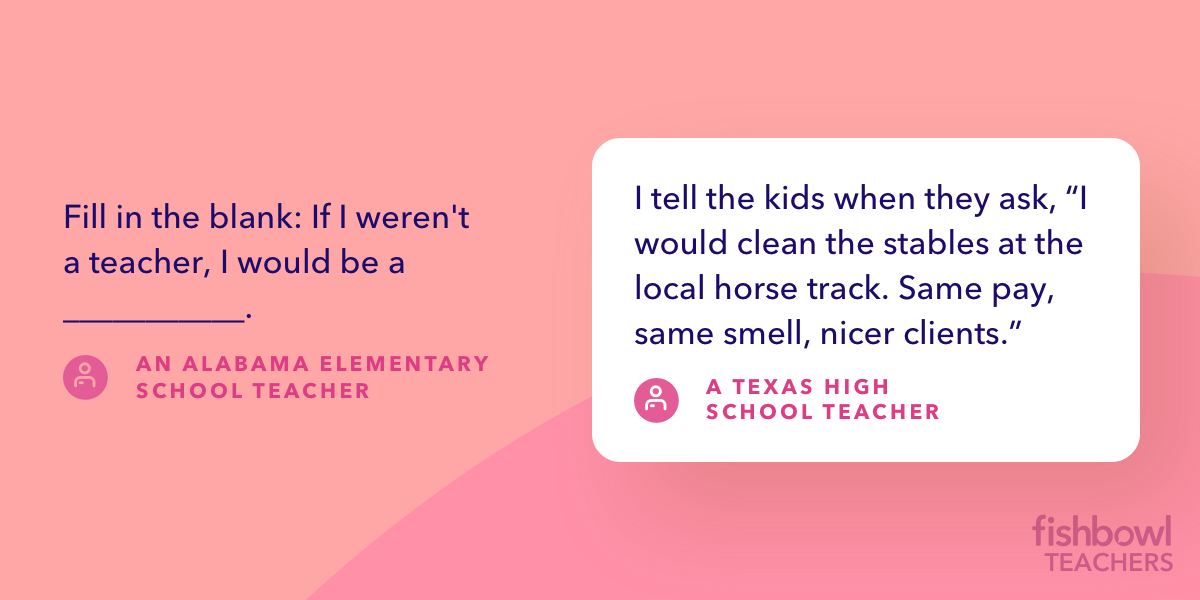 This classroom must have been a horse stall. Find out what other Teachers confessed in this thread. Only on Fishbowl. 🐴