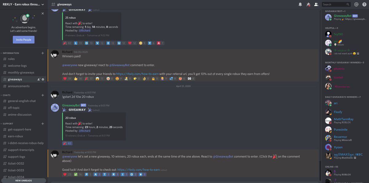 Rbxly Rbx Giveaway Pinned On Twitter Our Monthly Youtube Contest Has Started Enter For A Chance To Get 1000 Robux Https T Co S7tfeyhcqb Don T Forget To Also Join Our Discord To Participate - twitter discord robux giveaway Rbxly Rbx Giveaway Pinned On Twitter Our Monthly Youtube Contest Has Started Enter For A Chance To Get 1000 Robux Https T Co S7tfeyhcqb Don T Forget To Also Join Our Discord To Participate - discord robux giveaway