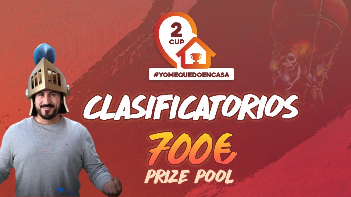 🔴EN DIRECTO
🏆Segundo Clasificatorio #YoMeQuedoEnCasaCup2 

📺youtube.com/c/RevolAimar/l…

🔔Se agradece vuestra difusión para que todo el mundo pueda intentar clasificar  ❤️
<a href="/ClashRoyaleES/">Clash Royale ES</a> 

❤️Gracias por hacer esto posible <a href="/CWA/">Ash</a> <a href="/Velrol86Mx/">velrol</a> @Nfasis_CR @minidybala2112 @TechSRZ
