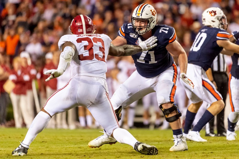 With the 156th (5th round) The San Francisco 49ers select Jack Driscoll Offensive Tackle Auburn