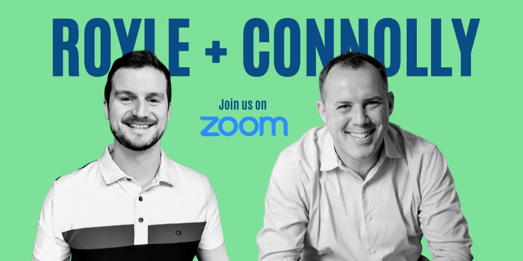 There's only TWO MORE live daily shows remaining, so make sure you join us...

Thurs 23: 8am Eastern | 1pm UK
Fri 24: 8am Eastern | 1pm UK

There will be future content, but with a different frequency and format.

If you haven't already signed up, visit: codyroyle.com/signup