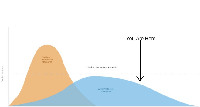 “Its not that the curve has flattened, we’re on the other side of the curve and headed down!”- Dr. Brant-Zawadzki, M.D., F.A.C.R., Senior Physician Executive, Hoag Hospital April 15 update. 11/