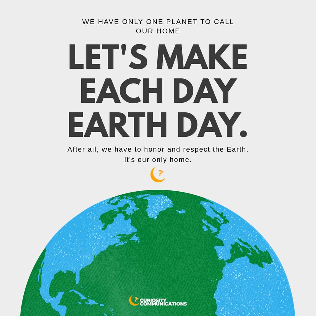 curiositypk's tweet photo. Stop taking the planet for granted!

#EarthDay #EarthDay2020 #curiositycommunications #EarthDayAtHome https://t.co/JUw6HDYcX3