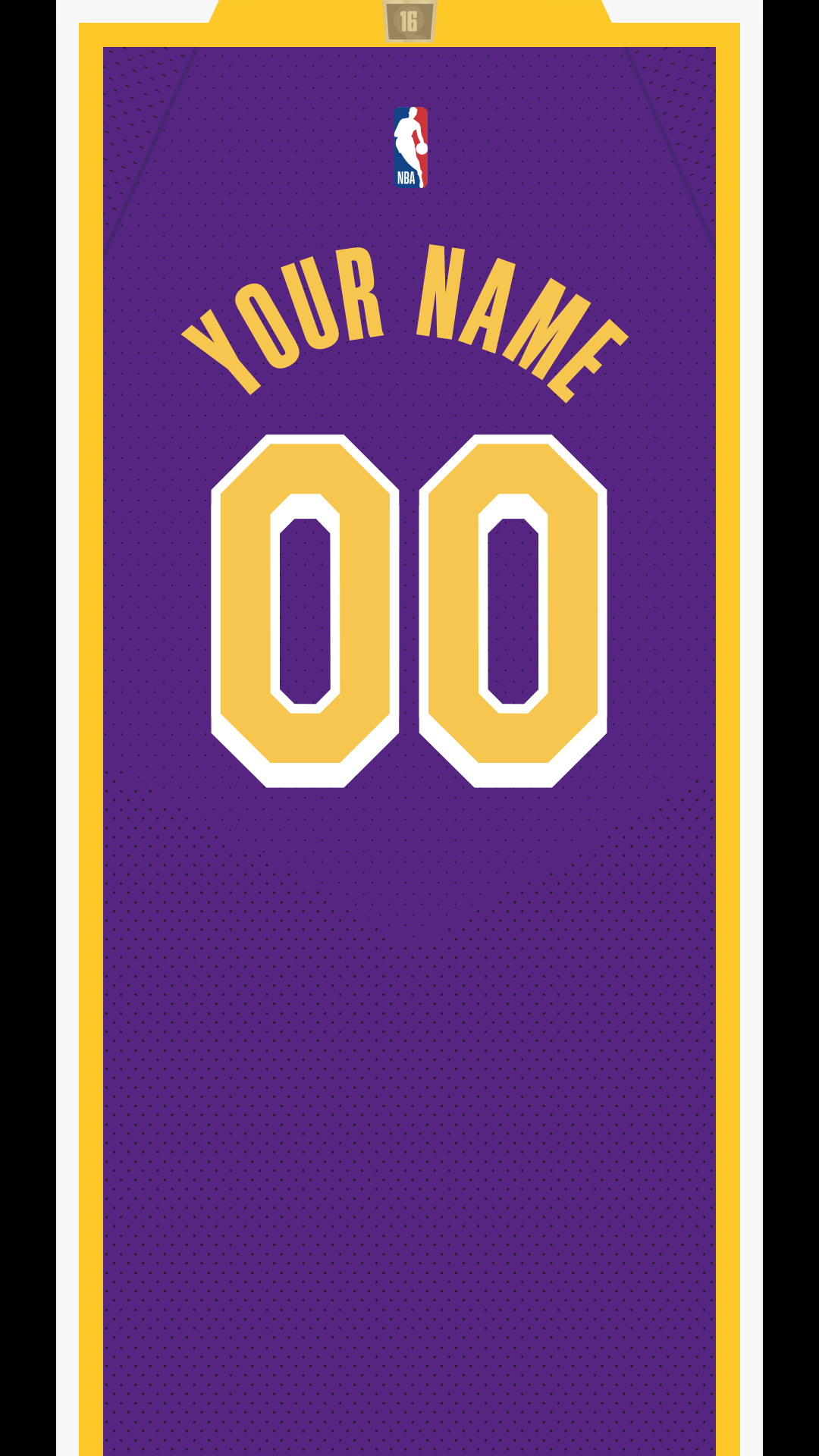 custom laker jersey