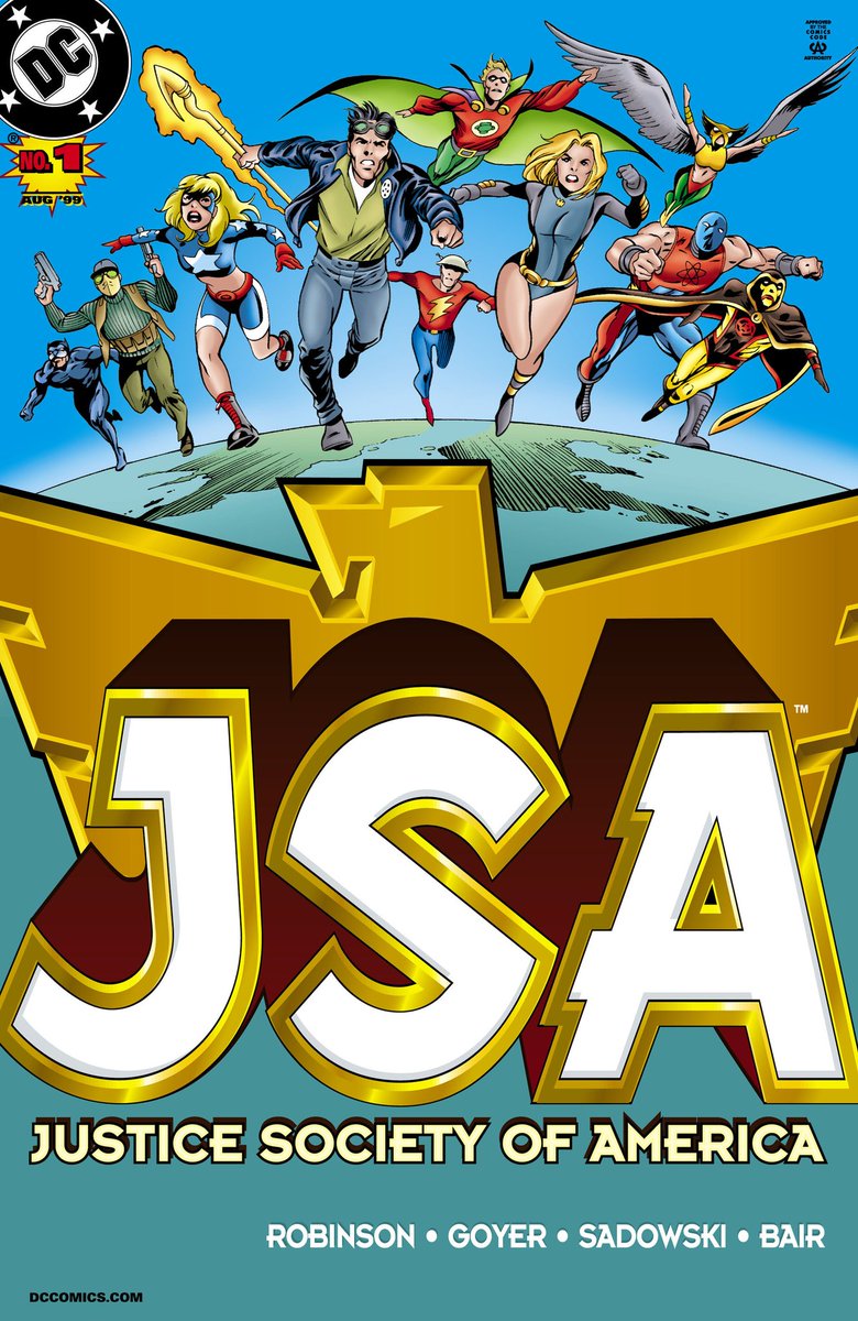 Geoff Johns JSA and Justice Society of AmericaJames Robinson's Starman and JSA the Golden Age
