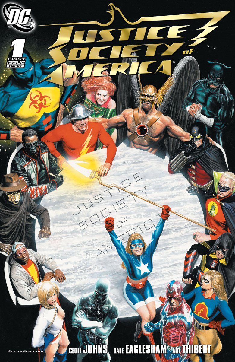 Geoff Johns JSA and Justice Society of AmericaJames Robinson's Starman and JSA the Golden Age