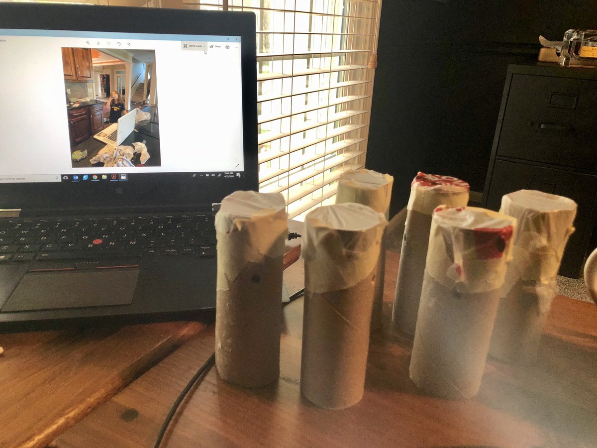 KitchellS's tweet image. Kazoos with Mystery Makerspace (MY FAVORITE TIME OF THE DAY)  proved to be loud, but a success for 18 classrooms!  I promise- next time, something quieter! #phproud