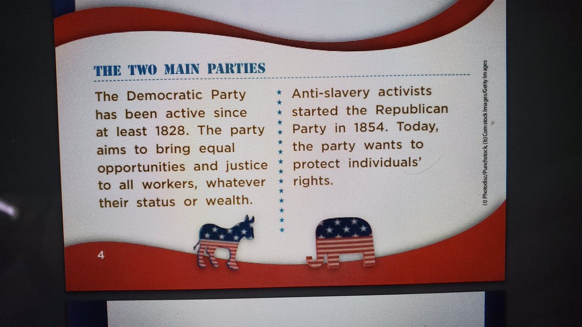 tj_heller's tweet photo. Tell me there is no bias in schools.  This was in my 3rd graders reading for today! https://t.co/Ov4eFOsgiv