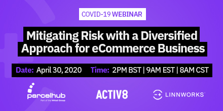 In response to COVID-19, online retailers are turning to more diverse strategies to reach customers. Join us for a webinar with eCommerce experts <a href="/ParcelHub/">Parcelhub Ltd</a> and <a href="/activ8_online/">Activ8</a> as we discuss practical ways to keep your business going.
Register now: linn.works/2RZ0wQH