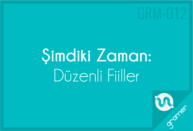 Şimdiki Zaman - Düzenli Fiiller konu anlatımı siteye eklendi. merhabaispanyolca.com/simdiki-zaman-…