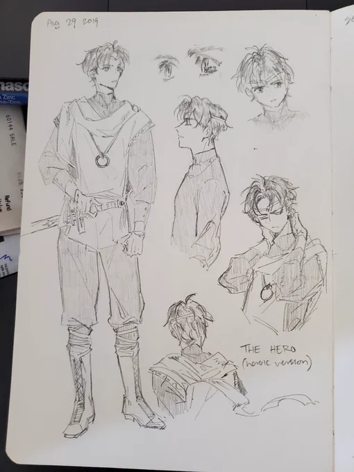 some old sketches of ocs 