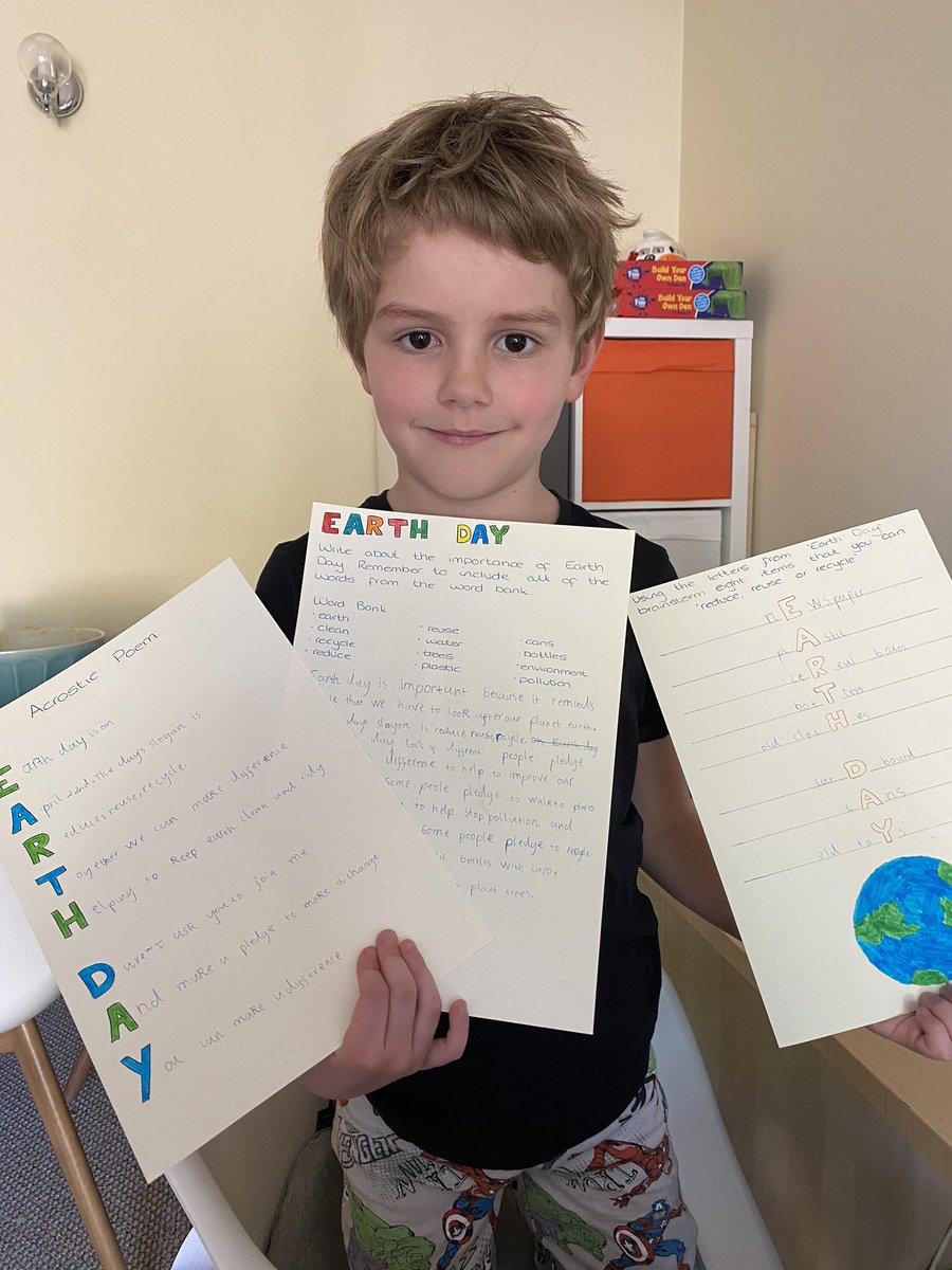 bellaboo108's tweet photo. Henry has had a brilliant day learning all about the meaning of Earth Day! 🌍 @LakesideYr2 @LakesideChelt https://t.co/wrVpYiHLlF