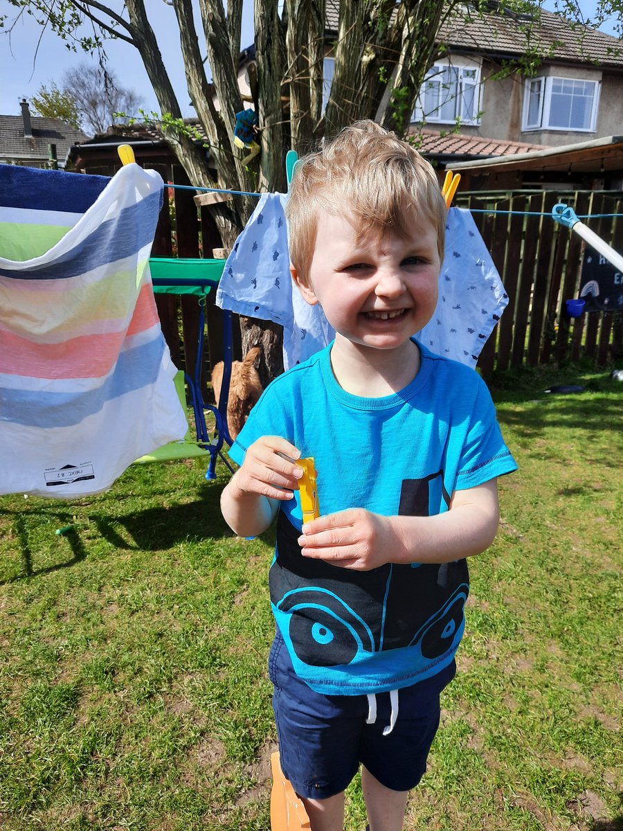 LauraLKD2008's tweet photo. @StBridesNursery Connor is missing all of his teachers and friends but loves seeing the videos and photos. He helped to put out the washing today then enjoyed cutting and sticking the letters of his name. He loved making his own humpty dumpty egg and gave him lots of cuddles xx https://t.co/oy7PTf5K6j