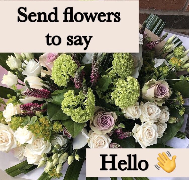 One thing that can guarantee a smile 🌸🌸🌸 Send flowers to cheer them up, just ring 01565 634128 and we can safely deliver a bouquet to family or friends.