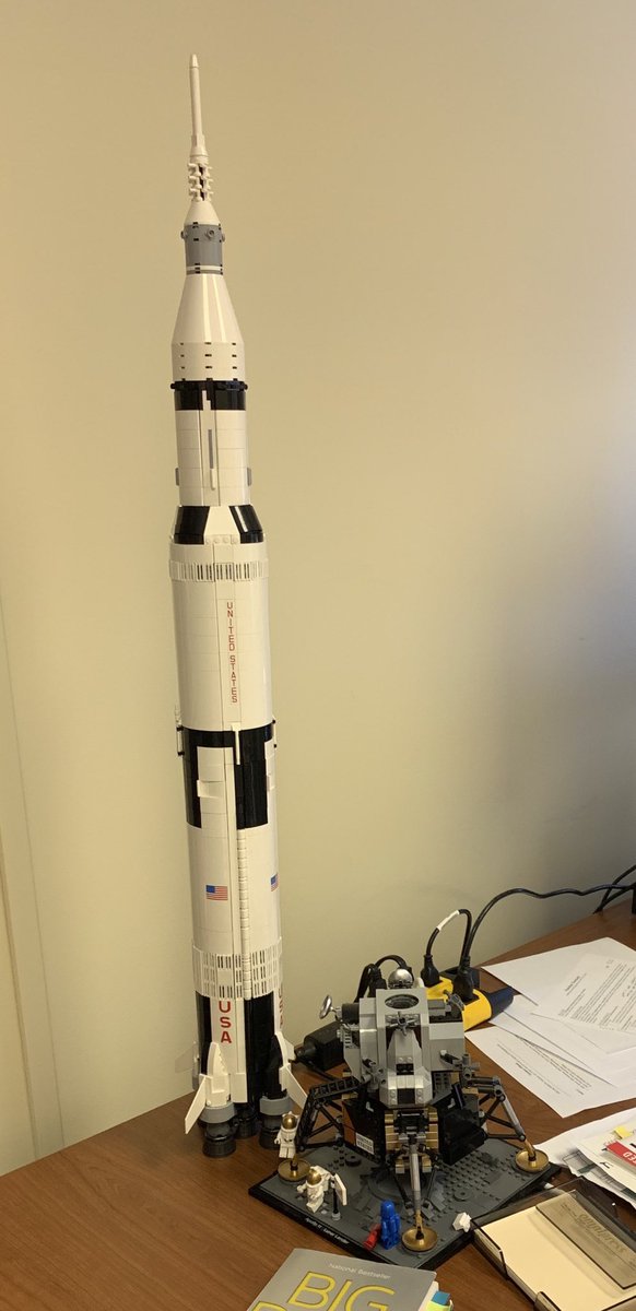 DocKevinElder's tweet photo. @GeoConor @TheRealBuzz @Jeopardy Great Model! I prefer the @LEGO_Group models! #Apollo50 #SaturnFive https://t.co/pViZiz4d7J