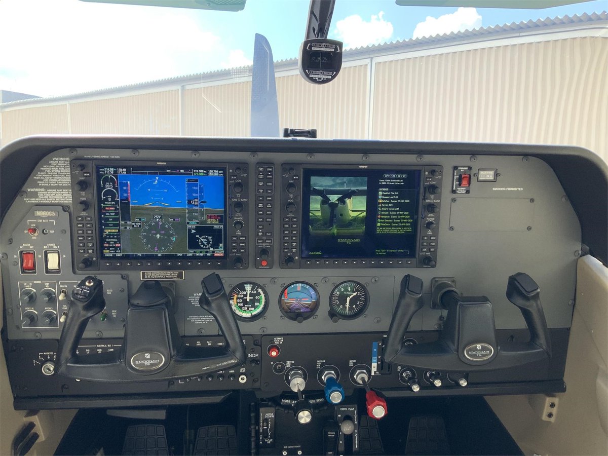 Controller's tweet photo. Immaculate 2012 #Cessna T206H based in southwest dry climate, always hangared with no damage history. Airframe/Engine 655 SNEW. G1000 with Synthetic Vision, WAAS, ADS-B, & GFC-700 Autopilot. #ControllerAircraft #CessnaAircraft #PistonSingle
https://t.co/KIwy1aoAT9 https://t.co/pir2zn3KvG