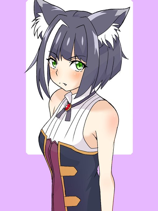 #プリコネ
初期設定画キャルちゃん 