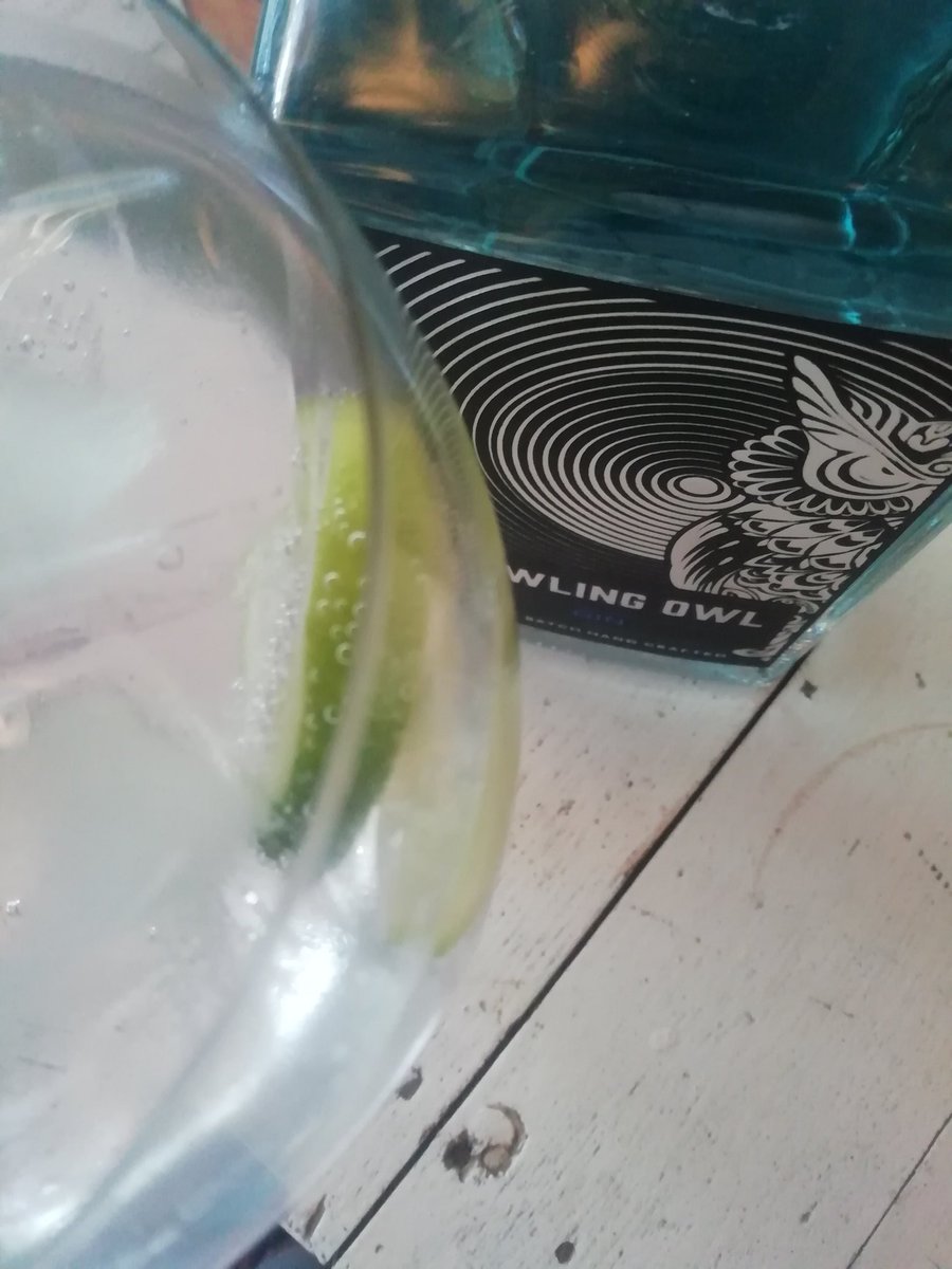 MarykeRoberts's tweet photo. Ons het vanaand die #HowlingOwl gin oopgemaak. Die uilhuis is gebou. Nou wag ons vir daai uil... https://t.co/dpbxfnJhii