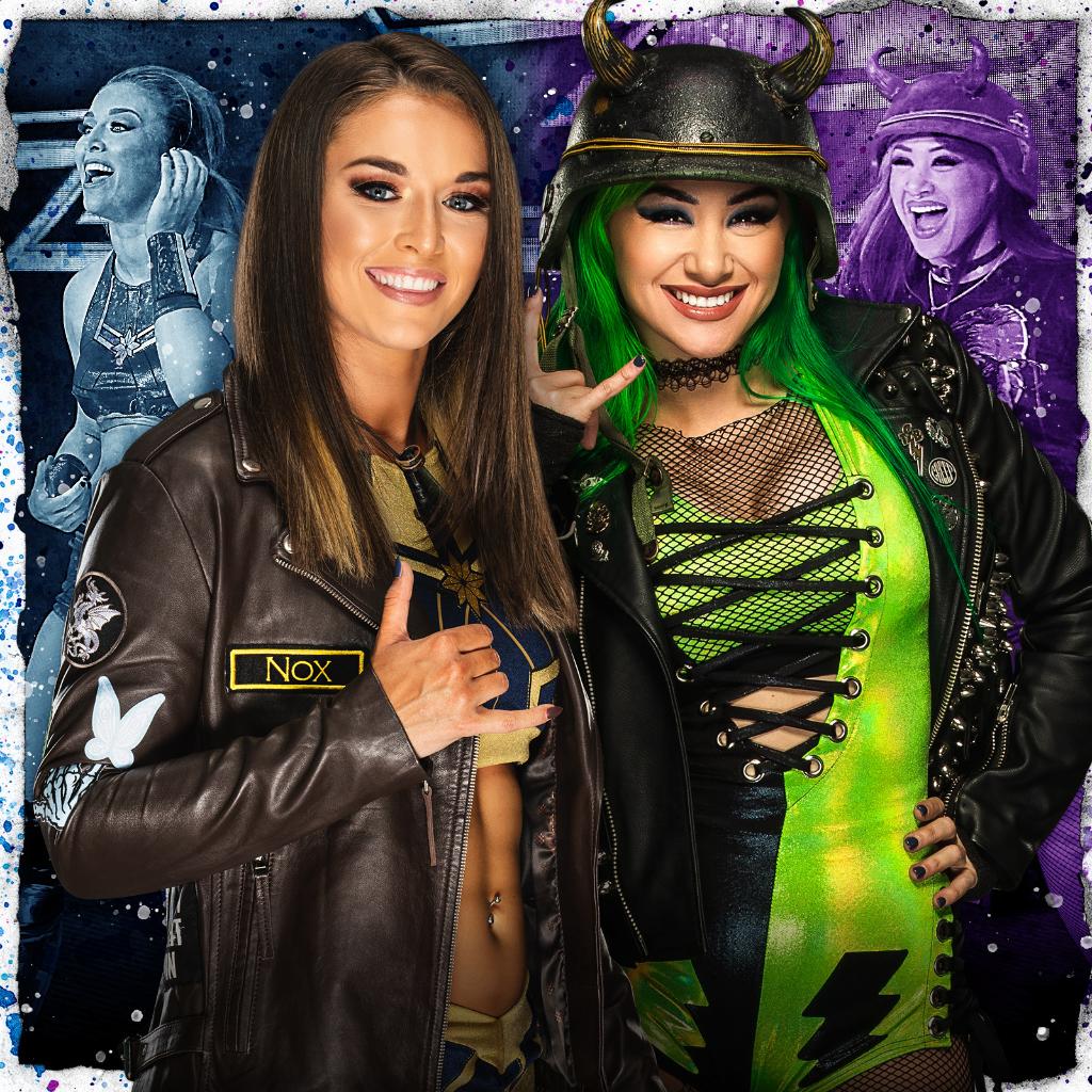 .<a href="/TeganNoxWWE_/">-</a> &amp; @Shotziblack teaming together on #WWENXT tonight? We love to see it. 🤙🤘