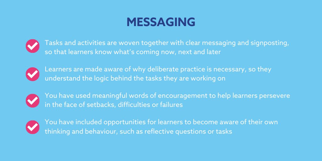 LearnJamTweets's tweet image. In this week’s #RemoteTogether, we’re sharing some checklists inspired in our Learning Design principles 🤓Today we're focusing on 'Messaging'. It’s important to tell the story of the course to help the learners understand what they are doing and why. learnjam.com/learning-scien…