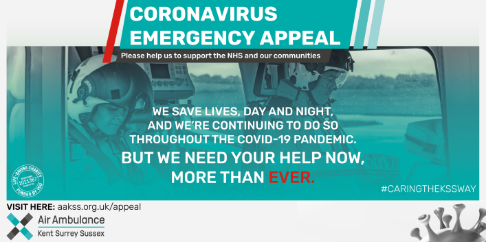 Air Ambulance Charity Kent Surrey Sussex tweet media