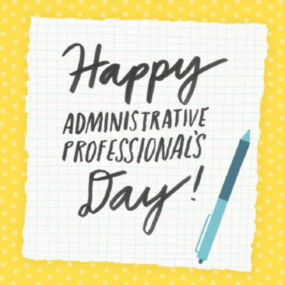 Happy Administrative Professional's Day to Eileen! We appreciate you today and everyday! Enjoy a virtual hug and have a great day! #mda #admin #assistant