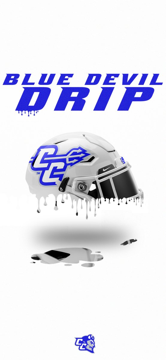 CCSUfootball's tweet photo. 😈🔵⚪️💧💧
Wallpaper Wednesday
#ForksUp #Devil2R1sing #BlueDevilDrip https://t.co/u2qCun7uTr