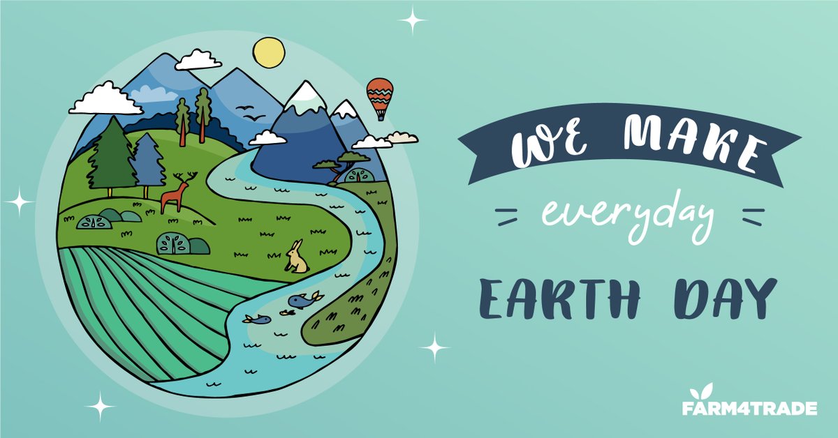 Farm4Trade's tweet photo. Give love to the planet that we live in and get 365 days of love back 💚

We promote a sustainable use of natural resources to pursue human, animal and environmental health and wellness.

#Farm4thefuture #farm4trade #earthday2020 #50thearthday

🌱https://t.co/qOFaHxW5DM https://t.co/bLXWxczrsx