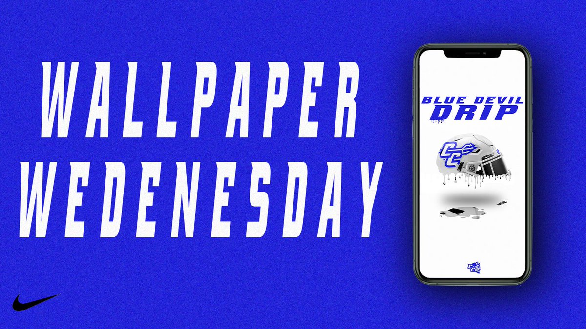 CCSUfootball's tweet photo. 😈🔵⚪️💧💧
Wallpaper Wednesday
#ForksUp #Devil2R1sing #BlueDevilDrip https://t.co/u2qCun7uTr