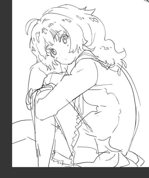 絵を描くときの手袋買い直したら絵描きやすくて良くなってる 