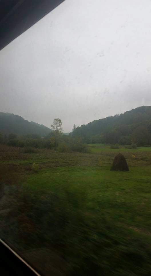 There was some stunning scenery along the way - Clare and I had read that it was apparently one of the most train journeys in the world, that& #39;s partly what led us to this bonkers idea!