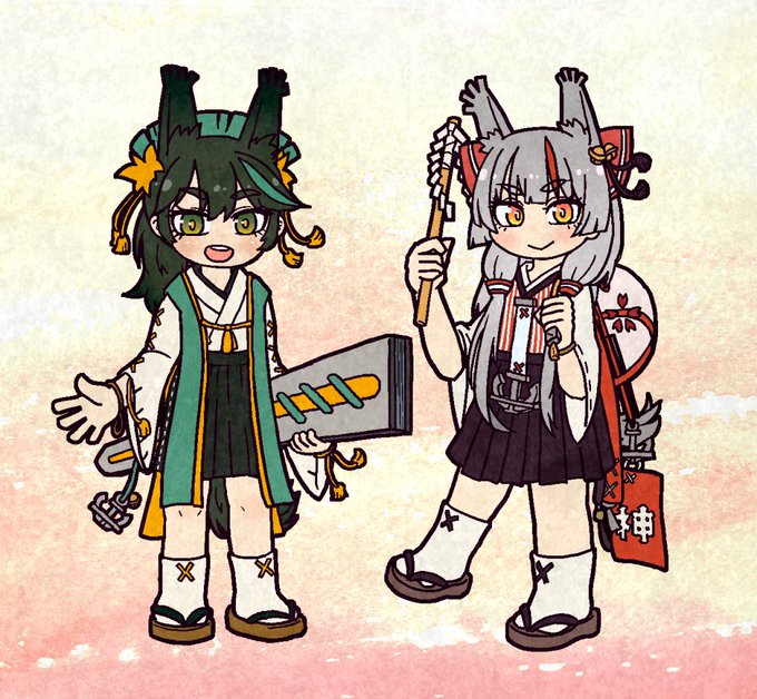 松風のtwitterイラスト検索結果 古い順