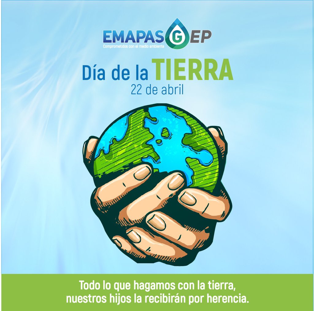 emapasgep's tweet photo. Hagamos que la actual situación sea una razón por la cual cambiemos nuestros comportamientos y malos hábitos que agreden a nuestro planeta, seamos responsables con lo más Preciado que tenemos, pues es quien nos dota con todo lo esencial para vivir...

#DíaDeLaTierra🌎 https://t.co/KOYPCF2feY