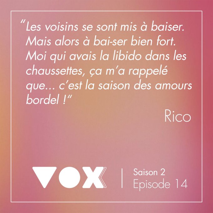 @RicoSimmonsX confin&eacute; 😷🧤 &Eacute;pisode &eacute;crit par @Olympe_De_G, enregistr&eacute; et interpr&eacute;t&eacute; par @RicoSimmonsX,<a class="tags" href="/tag/ricosimmonsx">@ricosimmonsx</a><a class="tags" target="_blank" title="On Twitter" href="/?out=eyJ0eXAiOiJKV1QiLCJhbGciOiJIUzUxMiJ9.eyJpYXQiOjE3MjQ3OTk1NzQsImlzcyI6InR3cG9ybnN0YXJzLmNvbSIsIm5iZiI6MTcyNDc5OTU3NCwiZXhwIjoxNzU2MzM1NTc0LCJyZWRpcmVjdF91cmwiOiJodHRwczovL3R3aXR0ZXIuY29tL09seW1wZV9EZV9HIn0.zrQgcYD0MUq7fcMS2ZSDmbtL829ROqRmYAcdBjAAgI54l3p9eJbZY9s0MZzs1ONQrlzSr0wOcDJpyvmY9HhP_w">@Olympe_De_G</a>