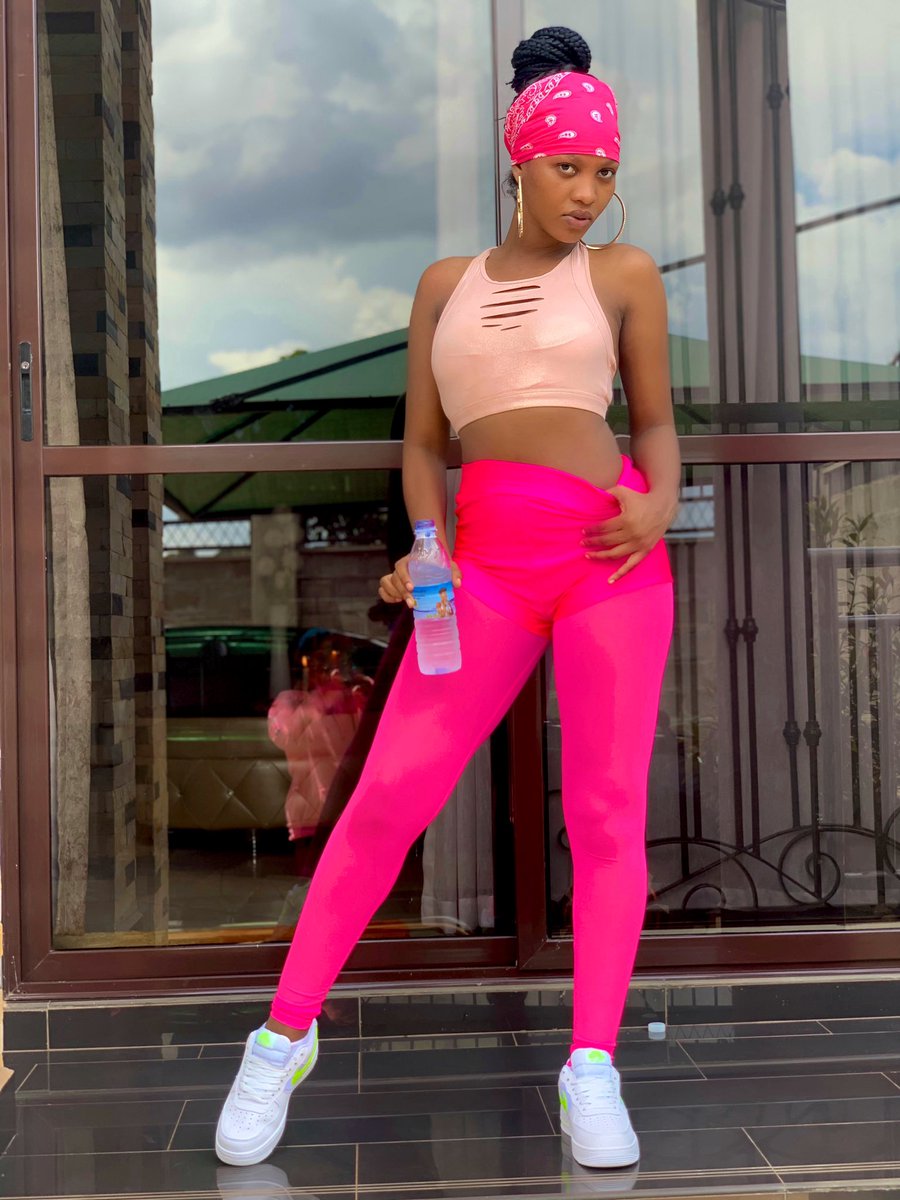 SpiceDianaUg's tweet photo. After gym . I drink my 💦 and mind my business. 
Ka Quarantine figure keko ? Oba nyongeremu https://t.co/tmy3wZqSBA