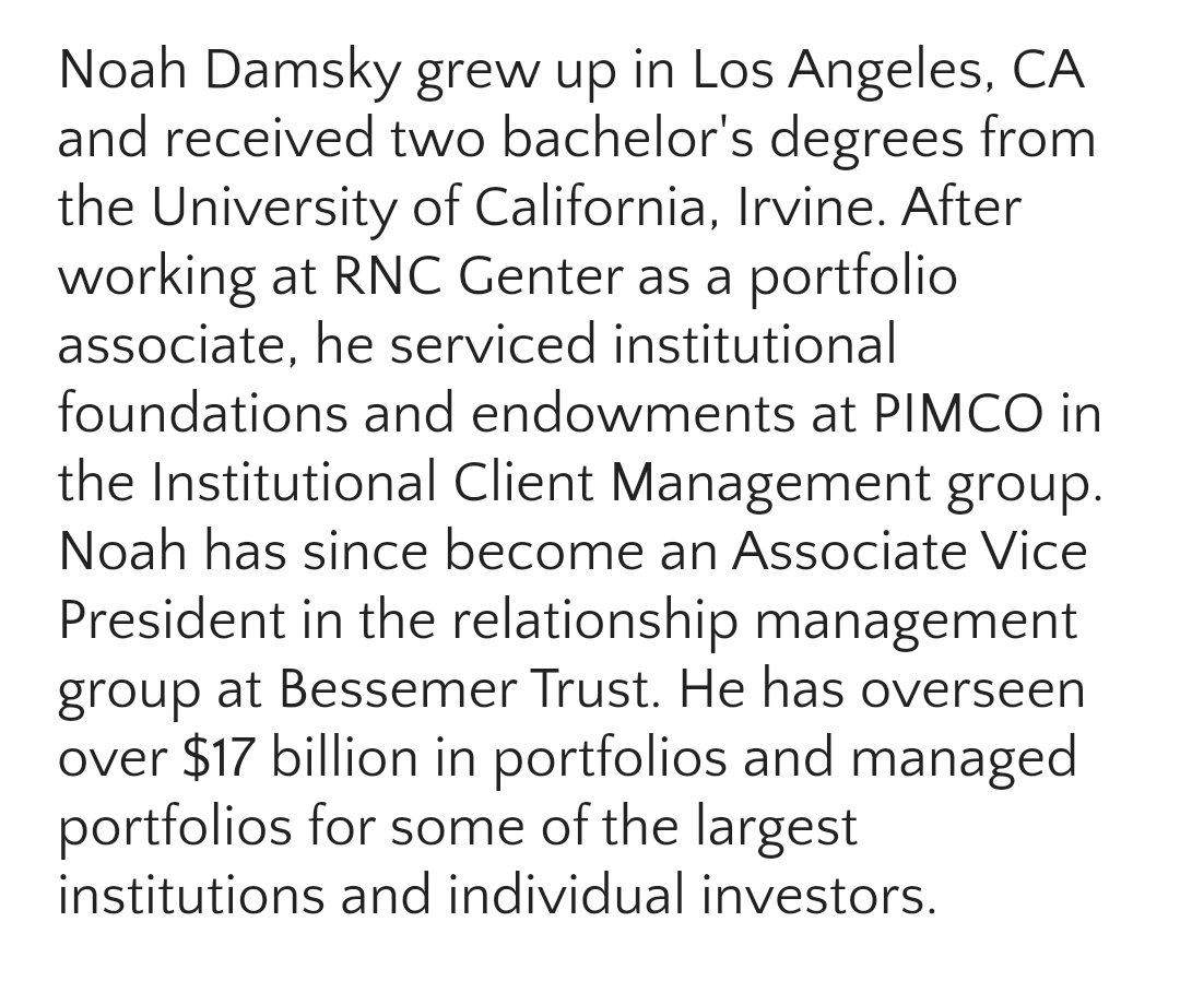 Here's Noah Damsky, who has "overseen over $17 billion in portfolios," a normal activity for a "working class mom and pop landlord."