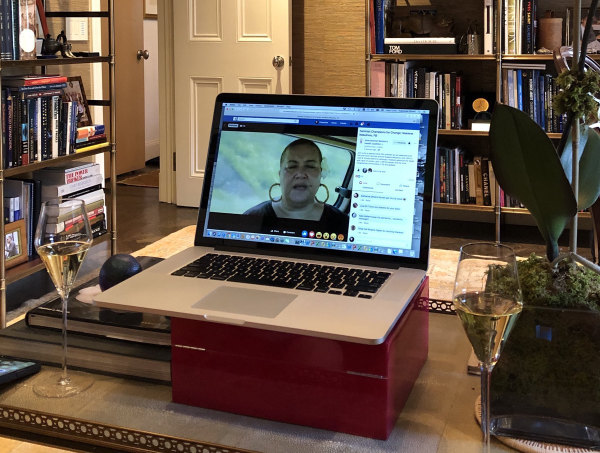 FrancoiseGirard's tweet image. ⁦@IntlWomen⁩ honoring ⁦@noelenen⁩ today - decades of advocacy and community-based work to advance climate justice and gender equality in the Pacific.