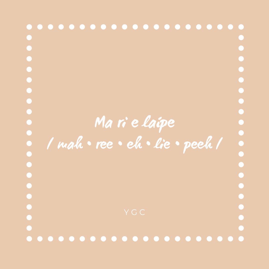 YLConnection's tweet photo. É káàro!! Today’s phrase is “Ma ri e lape” (mah • ree • eh • lie • peeh) which means “I’ll see you later”
What other greetings do you guys remember? I hope you’ve been practicing! We’ll have a little test soon 😉 #LearnWithYGC https://t.co/cFGjd6ibAn