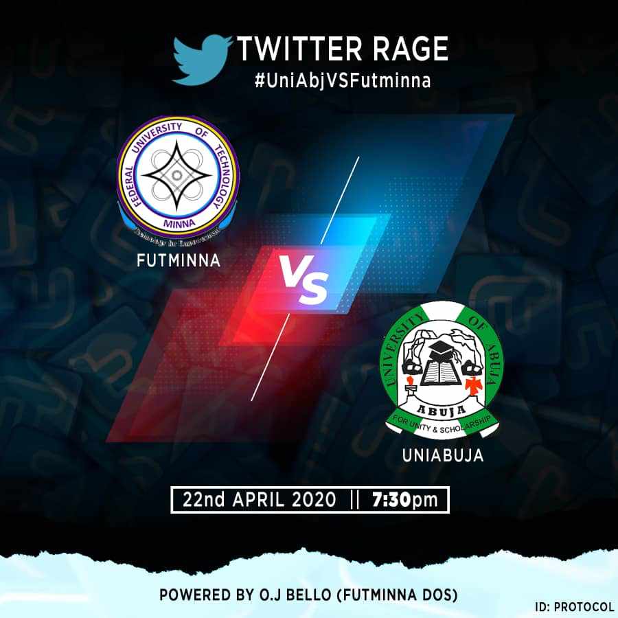 0xahmard's tweet photo. Oya before the main party,  where are my fellow futmite.
Retweet and comment let’s know ourselves and follow each other
#UniAbujaVSFutminna https://t.co/C4G211JKOR