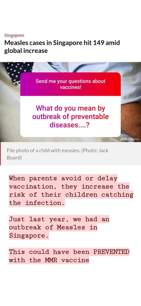 Lai here's some  #vaccinemyths debunking number 2. I've also addressed the 'delayed vaccine' concept mentioned by  #nadiahmdin