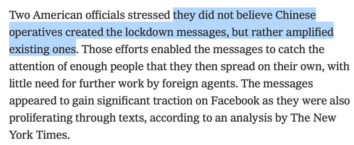 They just "amplified" them guys. But at least they definitely know that! How? Well, they can't tell you because "sources and methods", but don't worry they do.