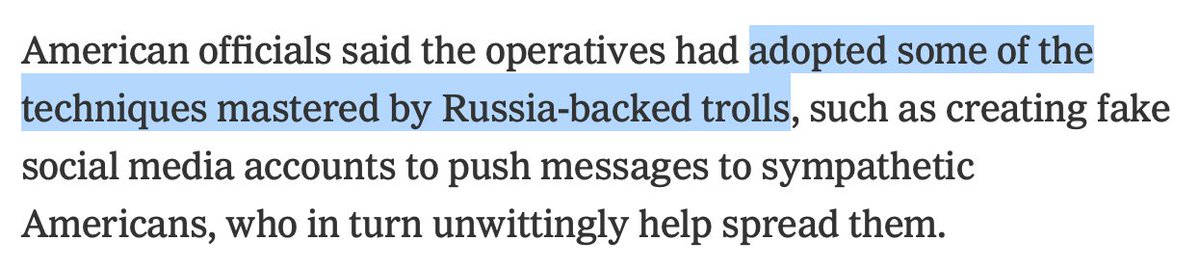 Of course. This wouldn't be a good NYT story if Russian trolls didn't make an appearance.