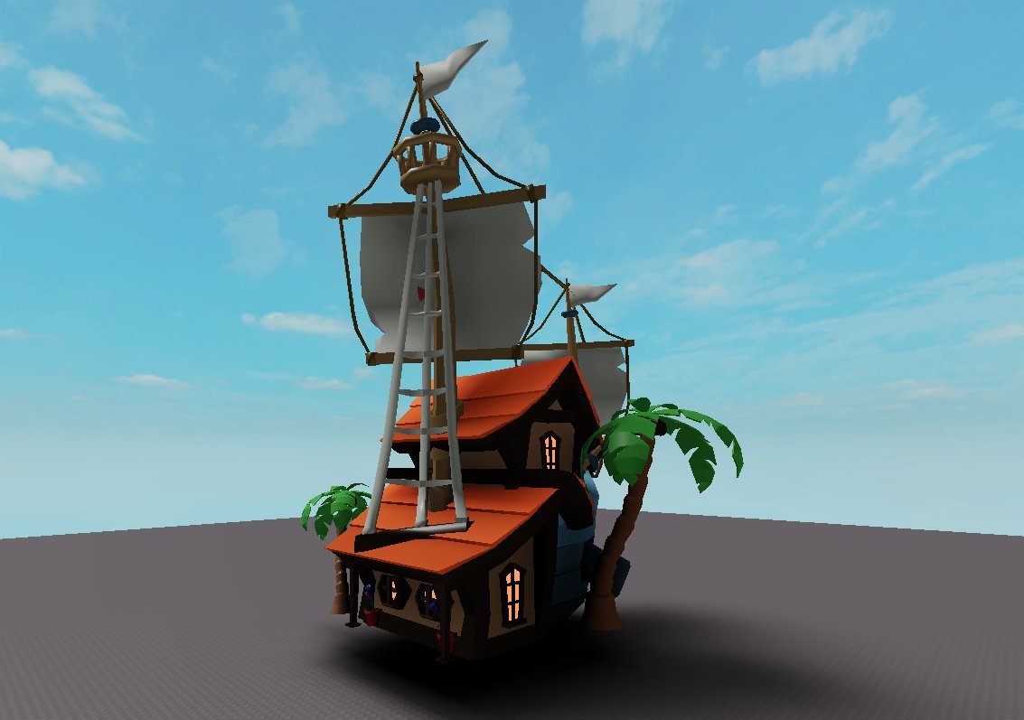 Adopt Me On Twitter Anyone Could Be A Pirate On Land With This - megan plays roblox adopt me house