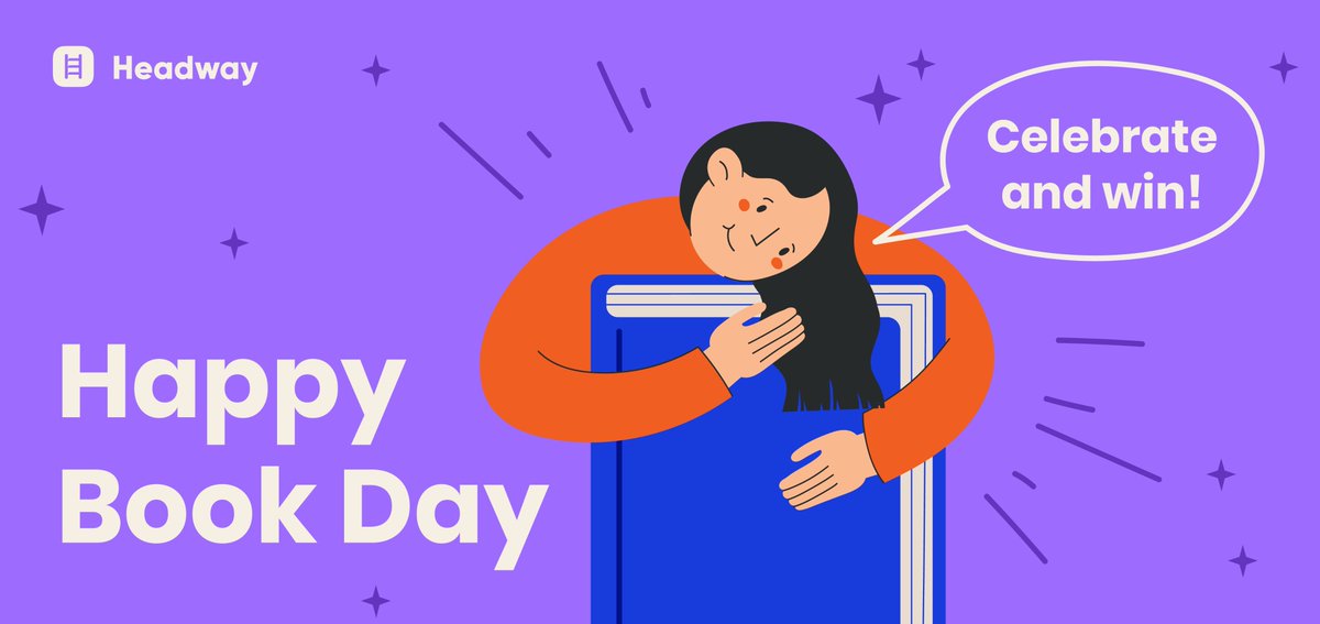 get_headway's tweet image. Let’s celebrate #WorldBookDay 🥳📚 Follow @get_headway and #retweet this for the chance to win 3 months of full access to the world’s best #nonfiction at your fingertips. A random winner will be selected on April 26 💙 Good luck!