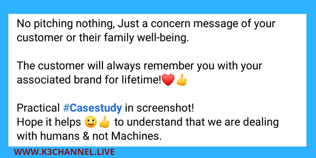karankumarkha3's tweet image. The Secret Of LAST LONG IMPRESSION OF YOUR BRAND IN CUSTOMER MIND

Story&amp;gt;m.facebook.com/story.php?stor… ❤️

#StayAtHome
 #customerapproach #customerproblem #customerneeds #understanding #customer #betterway #customercentric #personalbrand #brand #recognition #empathy #customerexperience