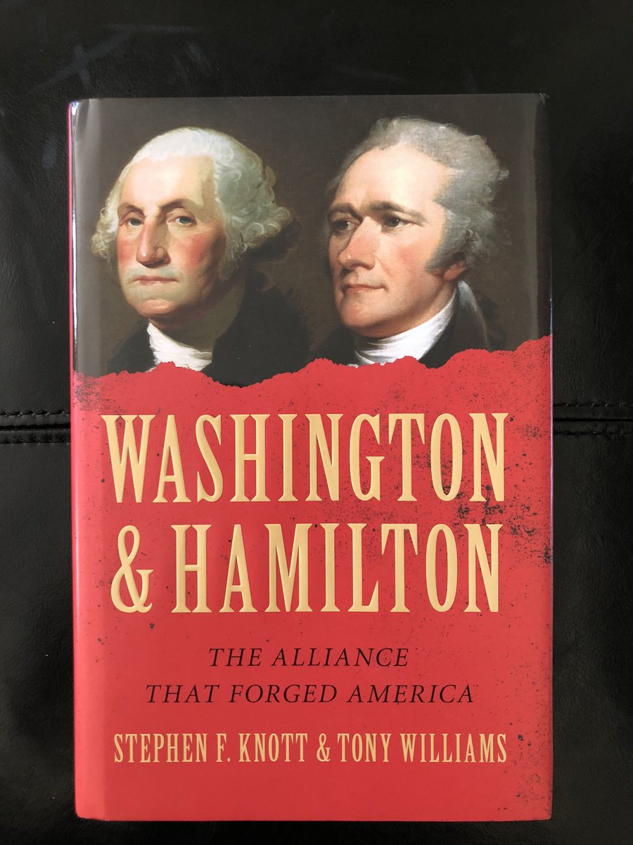 Today’s 2 books on a specific topic—a man who wrote like he was running out of time:“Alexander Hamilton” by Ron Chernow“Washington & Hamilton: The Alliance that Forged America” by Stephen F. Knott and Tony Williams