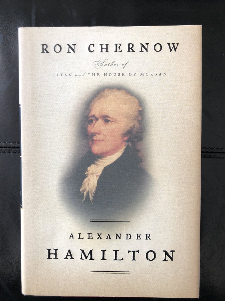 Today’s 2 books on a specific topic—a man who wrote like he was running out of time:“Alexander Hamilton” by Ron Chernow“Washington & Hamilton: The Alliance that Forged America” by Stephen F. Knott and Tony Williams