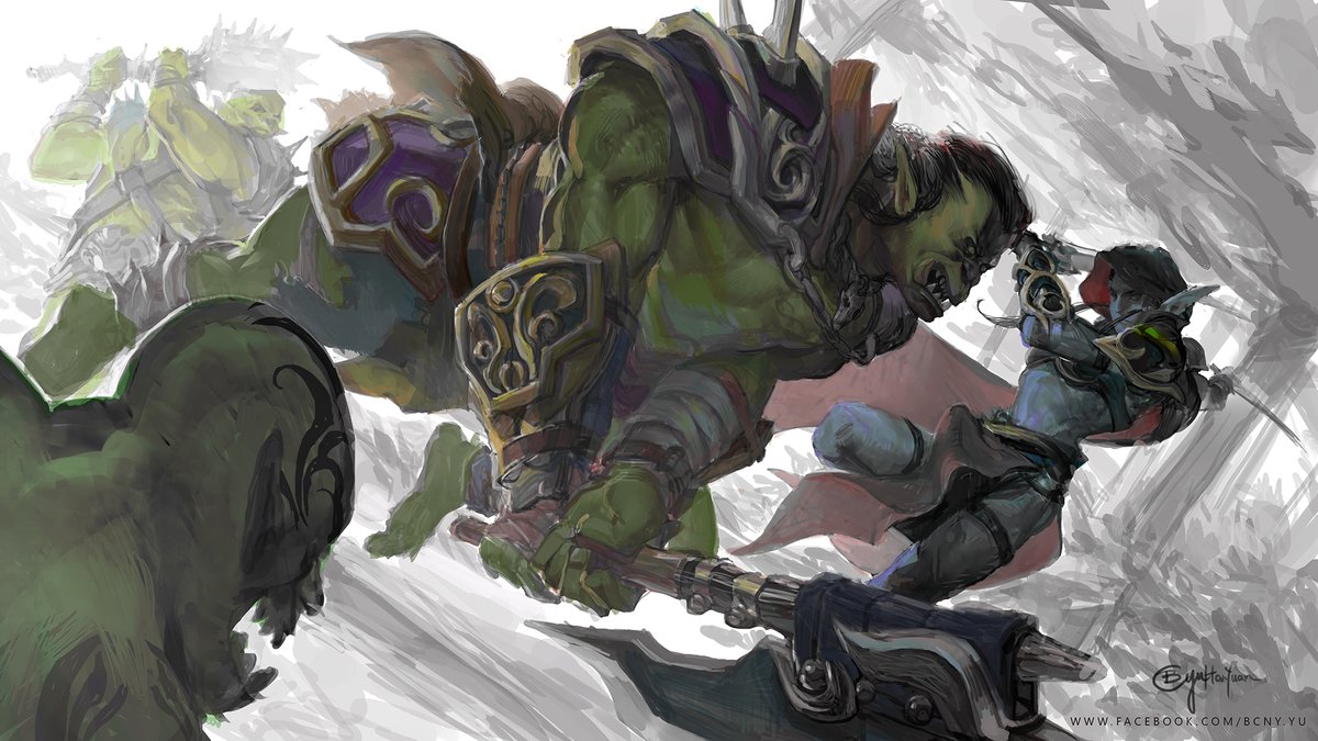 BcNyART's tweet photo. #WorksReview Day5
A draft inspired by Warcraft franchise.
I had a lot of fun depicting these orcs!
作品回顧！受到魔獸爭霸系列啟發的草稿。有機會畫這些獸人覺得很開心xD https://t.co/RTGGMjXu7y